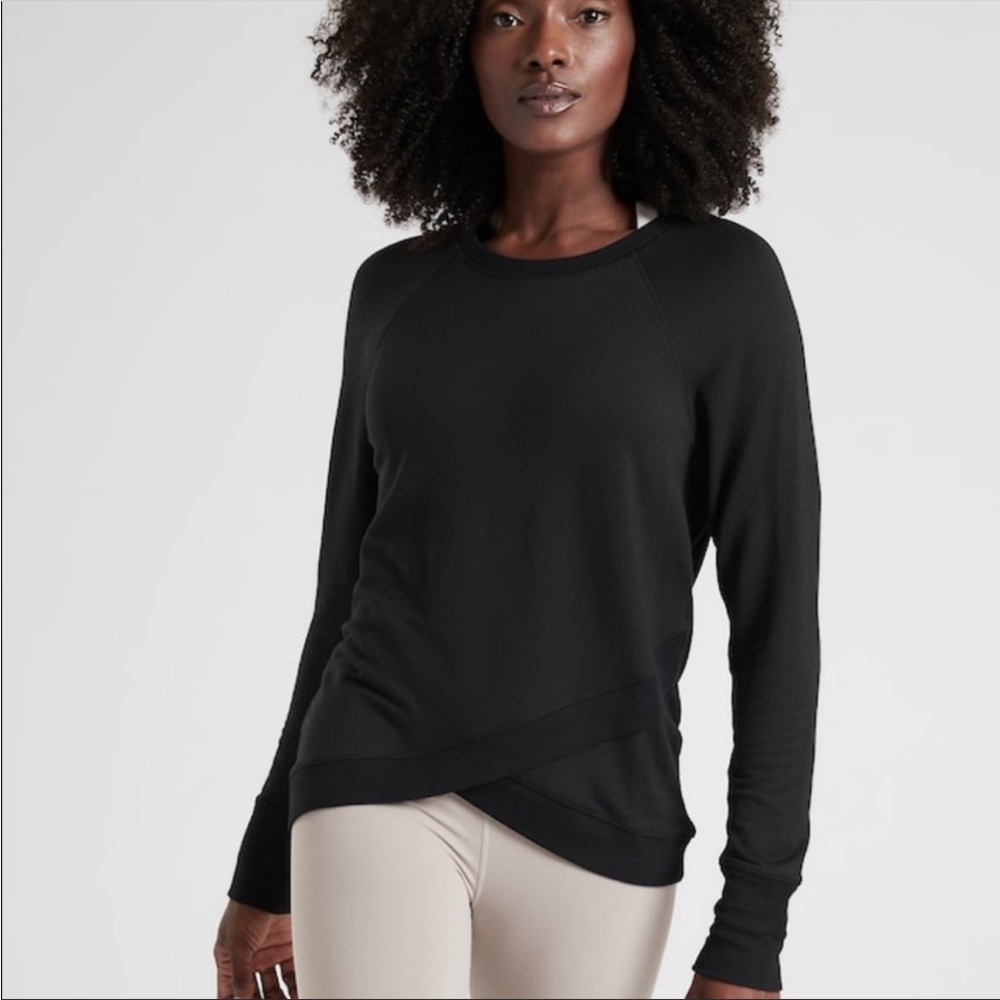 Sold out online- Athleta criss cross sweatshirt.. worn twice